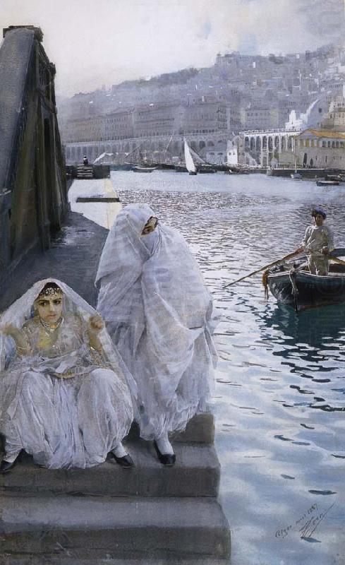 IN Algae port, Anders Zorn